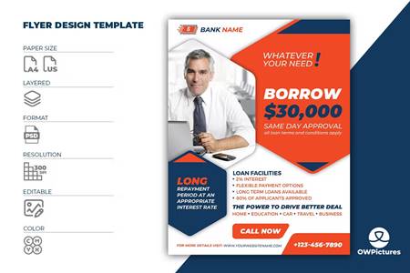 FreePsdVn.com 2301348 TEMPLATE banking loan flyer template cl5ngnf cover