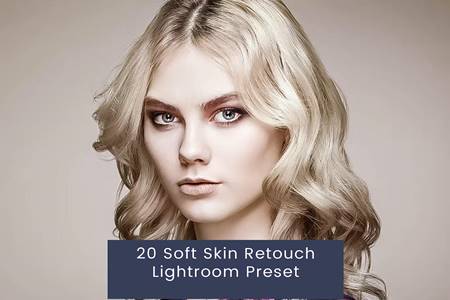 FreePsdVn.com 2301430 PRESET 20 soft skin retouch lightroom presets kw2hac4 cover