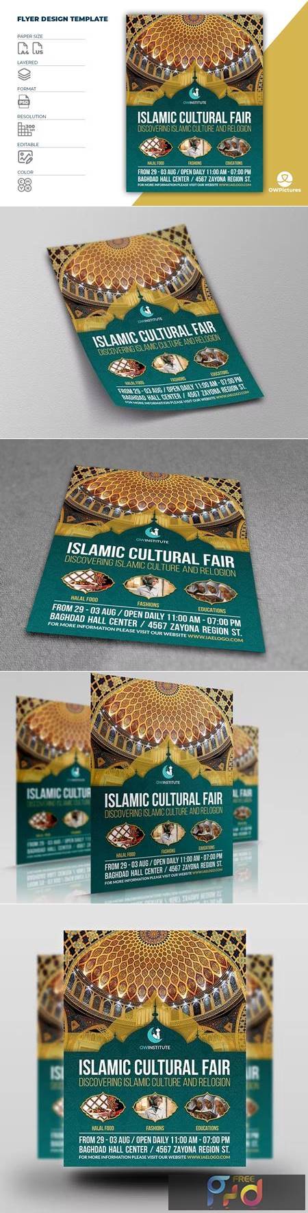 Islamic Flyer Template Vol.4 72LSF7Y 1
