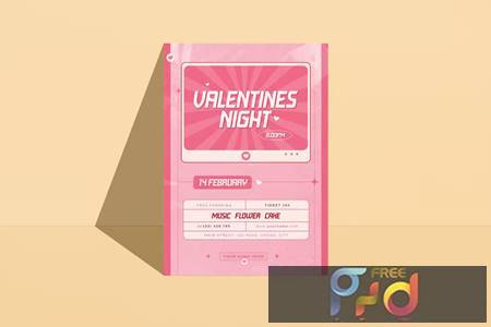 Valentine's Night Flyer YUHNKJH 1