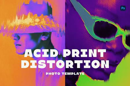 FreePsdVn.com 2301493 ACTION acid print distortion template 6zeyyam cover
