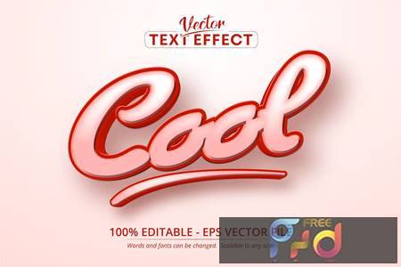 Cool - Editable Text Effect, Font Style WWAP9WP 1