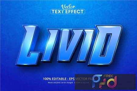Livid - Editable Text Effect, Cartoon Font Style GWVGNXE 1