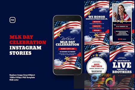 MLK Day Celebration Instagram Stories NY5F74X 1