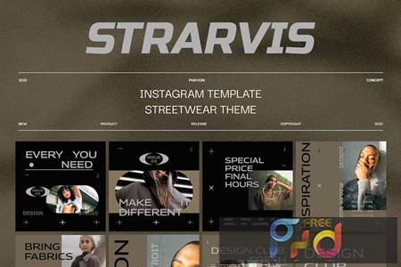 Strarvis Instagram Template 6EHM5VV 1