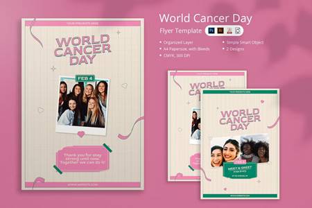 FreePsdVn.com 2302173 TEMPLATE rayan world cancer day flyer a56gfg2 cover