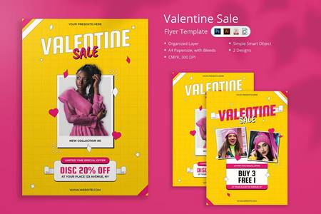 FreePsdVn.com 2302242 TEMPLATE nidan valentine sale flyer 2y3apzg cover
