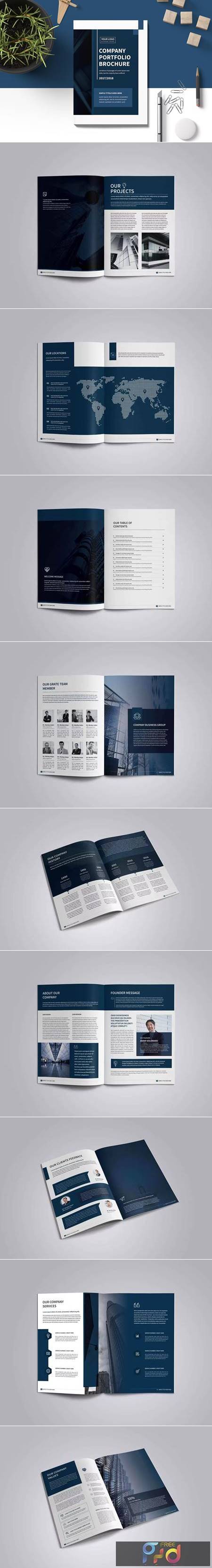 Corporate Company Profile Brochure 36FMDEE 1