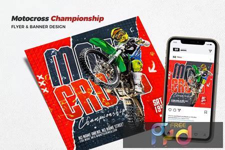 Motocross Championship Social Media Promotion WPQ7WMR 1
