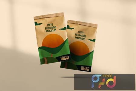 Paper Packaging Coffee Mockup BZTYUCR 1