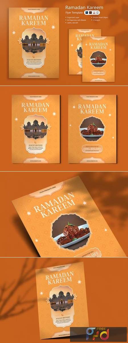 Rendam - Ramadan Kareem Flyer 7G36W4R 1