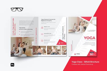FreePsdVn.com 2302495 TEMPLATE yoga class bifold brochure n3et52l cover