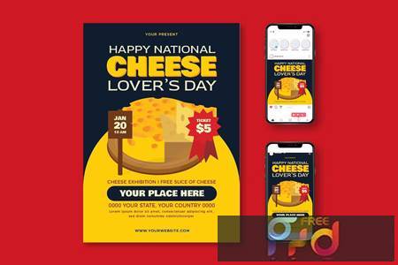 Cheese Lover's Day Flyer L8S2GVP 1