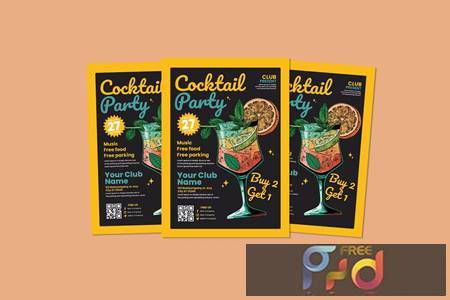 Cocktail Party Flyers QCTHRLW 1