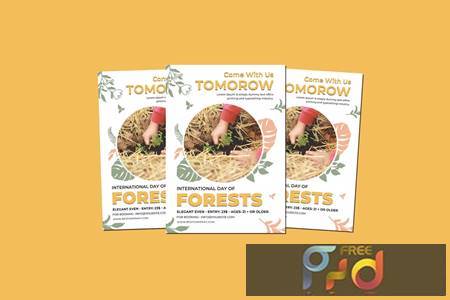 International Day Of Forests Flyers 25N6QTB 1