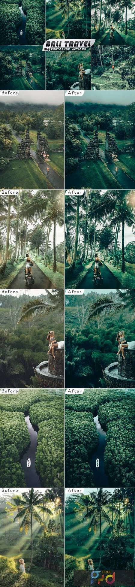 Bali Travel Photoshop Actions 239A4HB 1