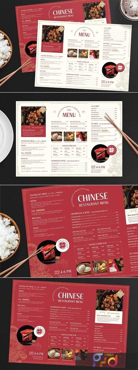 Chinese Restaurant Menu Layout AFSXC6P 1