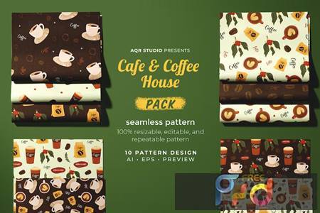 Freepsdvn.com 2303279 Vector Cafe And Coffee House Seamless Pattern S2mh4xc