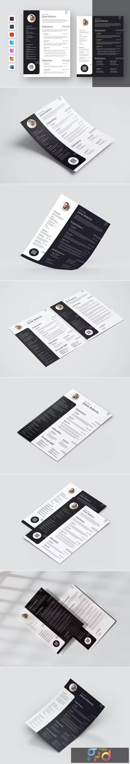 FreePsdVn.com 2303392 TEMPLATE designer resume cover letter flyer template s6v5ujj