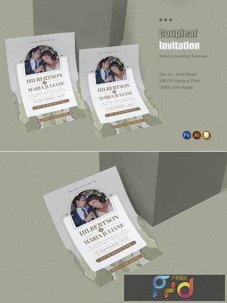 FreePsdVn.com 2303444 TEMPLATE coupleaf wedding invitation l6jae2t 2