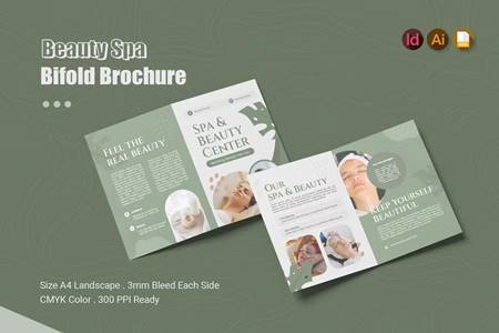 FreePsdVn.com 2303482 TEMPLATE beauty spa bifold brochure ka5fd2g cover