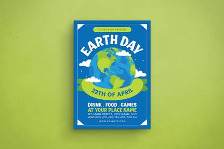 FreePsdVn.com 2303491 TEMPLATE earth day bnql547 cover