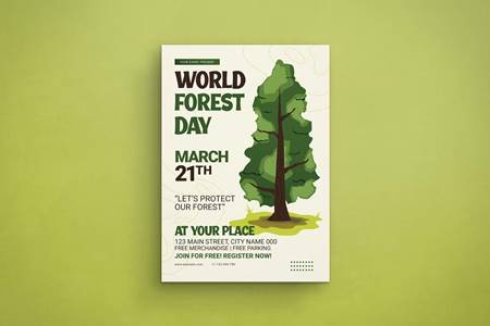 Freepsdvn.com 2303510 Template World Forest Day X4uks6x Cover