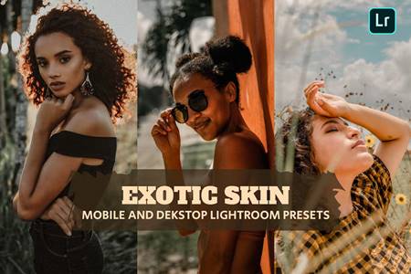 Freepsdvn.com 2303526 Preset Exotic Skin Lightroom Presets Dekstop And Mobile Cltdxk4 Cover