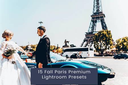 Freepsdvn.com 2304016 Preset 15 Fall Paris Premium Lightroom Presets C9ezeby Cover