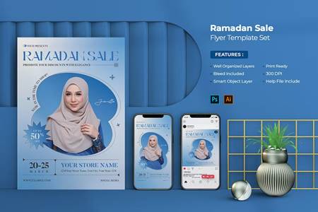 FreePsdVn.com 2304216 TEMPLATE ramadan sale flyer template ladk8ev cover