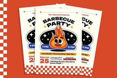 Freepsdvn.com 2305044 Template Barbecue Party Flyer Pa9xndb Cover