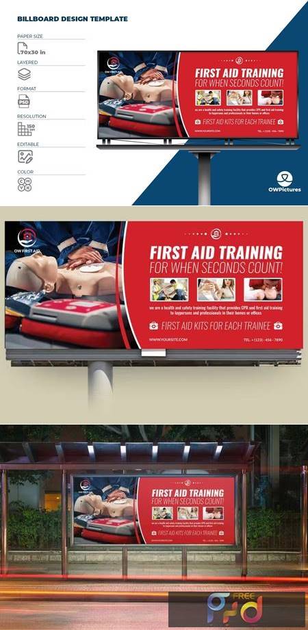 First Aid Billboard Template 7TUHVR9 1