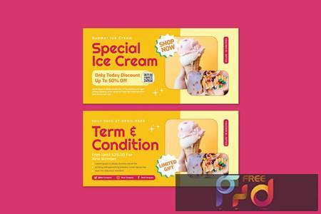 Special Ice cream voucher 7Q7S7MC 1