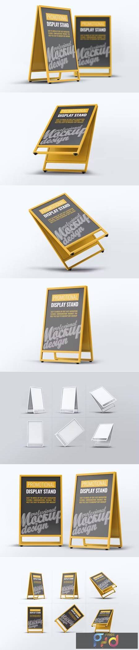 Promotional Display Stand Mock-Up MMXBFVH 1