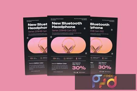 New Bluetooth Headphone Flyers F8DSQQS 1