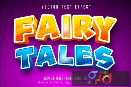 Fairy Tales - Editable Text Effect, Font Style 2PPBR8J 1