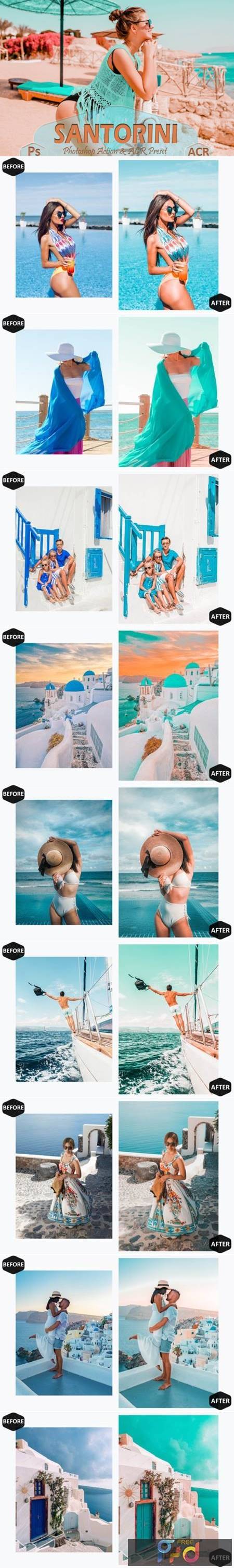 10 Santorini Photoshop Actions and ACR 69686699 1
