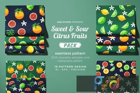 FreePsdVn.com 2306156 VECTOR sweet and sour citrus seamless pattern 9ad6b3w