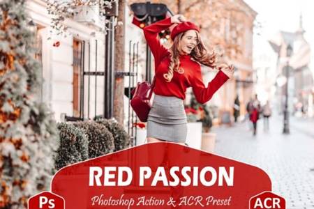 FreePsdVn.com 2306202 ACTION 10 red passion photoshop actions and acr 70906023 cover