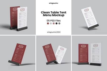 FreePsdVn.com 2306281 MOCKUP clean table tent menu mockup fuub23j cover