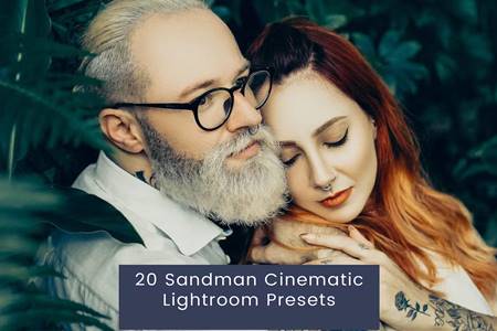 FreePsdVn.com 2306370 PRESET 20 sandman cinematic lightroom presets tfmhnac cover