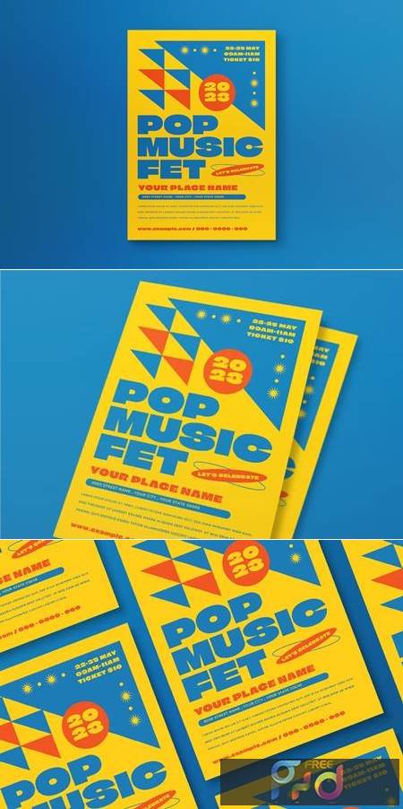 FreePsdVn.com 2307020 TEMPLATE pop music festival flyer d4v5sba