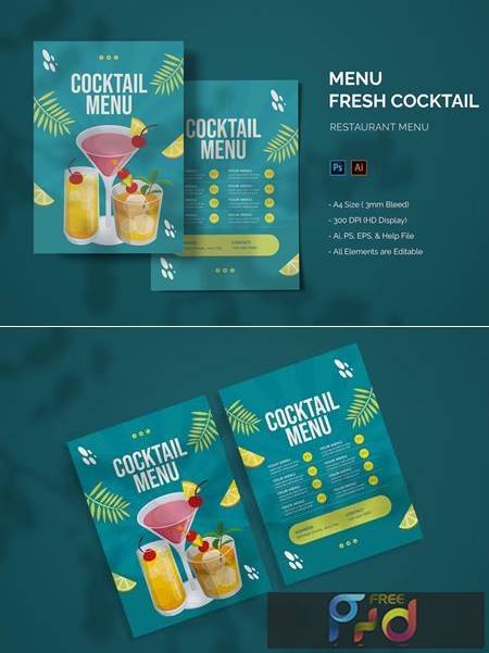 FreePsdVn.com 2307070 TEMPLATE fresh cocktail food menu lvddbp6