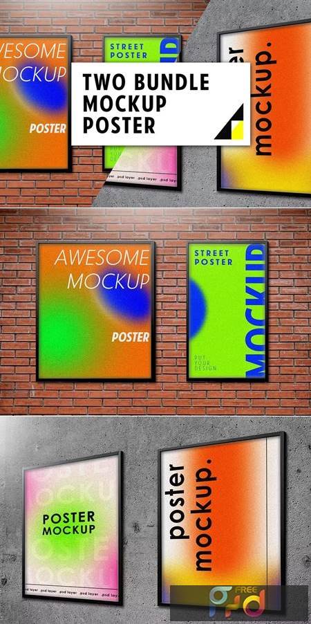 FreePsdVn.com 2307210 MOCKUP poster mockup stbrn qr4bvvj