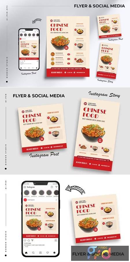FreePsdVn.com 2307384 TEMPLATE chinese food katalog flyer instagram set hjqu3hc