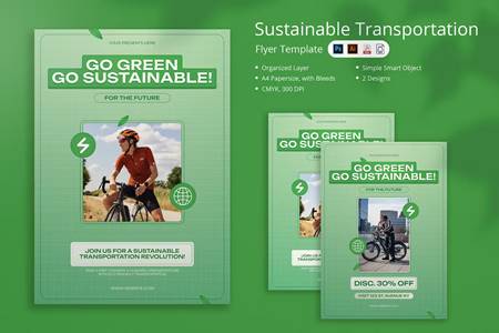 FreePsdVn.com 2308071 TEMPLATE selom sustainable transportation flyer muqdfez cover