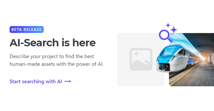 Envato elements search AI