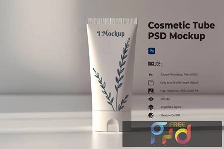Freepsdvn.com 2308537 Mockup Cosmetic Tube Packaging Mockup Ulucaxv