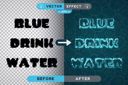 Freepsdvn.com 2309009 Vector Water Editable Text Effect Font Style X8mrlag Cover