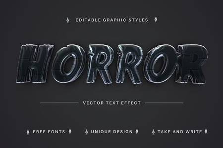 Freepsdvn.com 2309200 Vector Horror Glass Editable Text Effect Font Style 59z7nl9 Cover